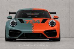 نمای جلو خودرو Angelelli Automobili پروژه ۷۵۴