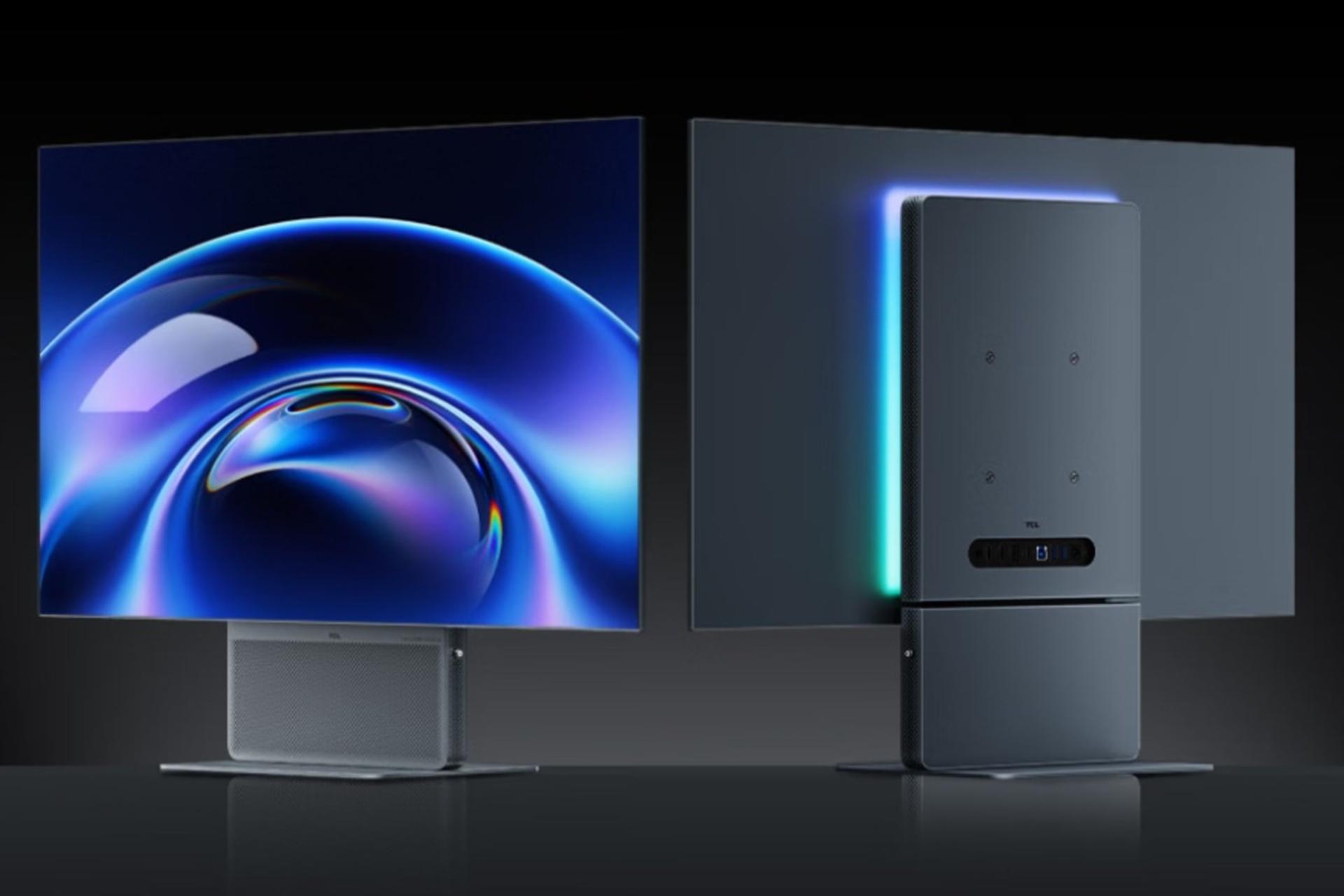 مانیتور 4K تی‌سی‌ال با طراحی مدرن و پنل باکیفیت