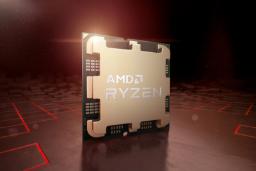طراحی پردازنده AMD Ryzen با سطح طلایی رنگ
