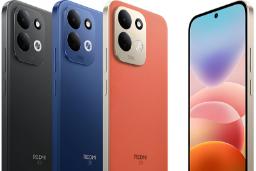 گوشی ردمی ۱۷ (Redmi 17) با سه رنگ مشکی، آبی و نارنجی