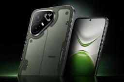 گوشی هوشمند تکنو (Tecno) با نمایشگر ثانویه در پنل پشتی و طراحی گیمینگ