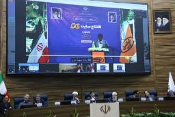 مراسم افتتاحیه سایت 5G ایرانسل (Irancell) در تالار کنفرانس