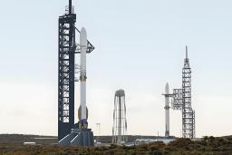 موشک‌های بلو اوریجین (Blue Origin) در سکوی پرتاب کیپ کاناورال
