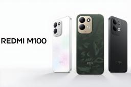 گوشی ردمی M100 (Redmi M100) با سه رنگ سفید، سبز و مشکی