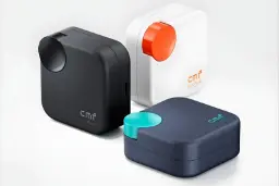 محفظه شارژ هندزفریCMF Buds Neo در سه رنگ مشکی، سفید و آبی