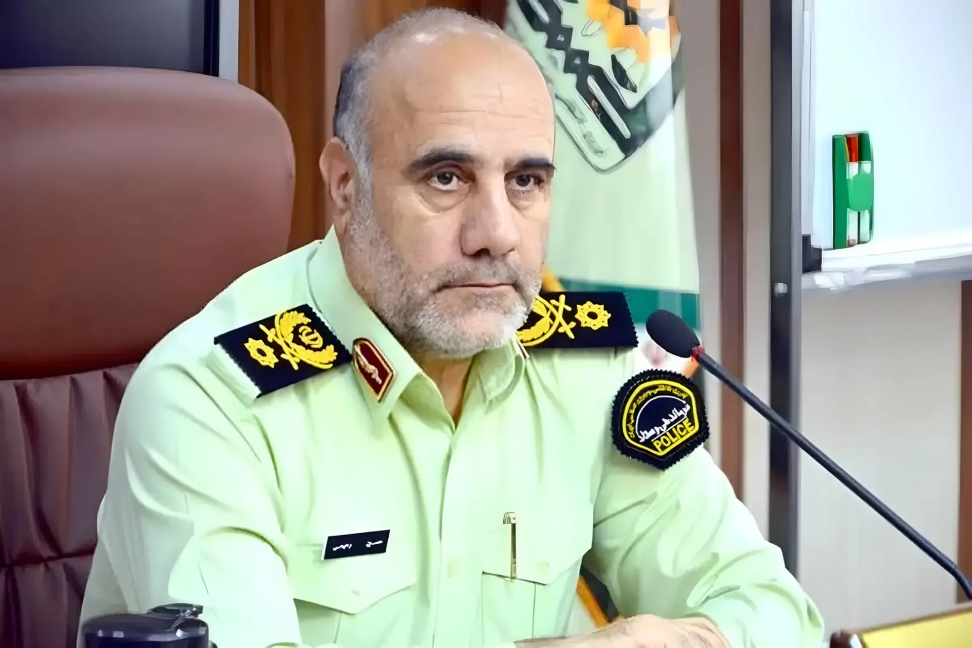 سردار حسین رحیمی، رئیس پلیس امنیت اقتصادی فراجا