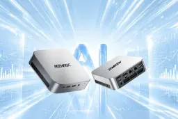 مینی کامپیوتر ایس‌مجیک (Acemagic F2A) با درگاه‌های مختلف ورودی و خروجی