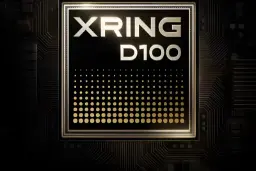تراشه اختصاصی XRING D100 شیائومی روی برد الکترونیکی