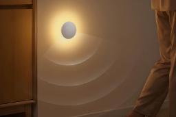 چراغ خواب هوشمند میجیا (Mijia Night Light 4) شیائومی با نور گرم روی دیوار