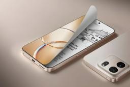 نمایشگر اولد گوشی TCL P80 Ultra با بافت مشابه کاغذ