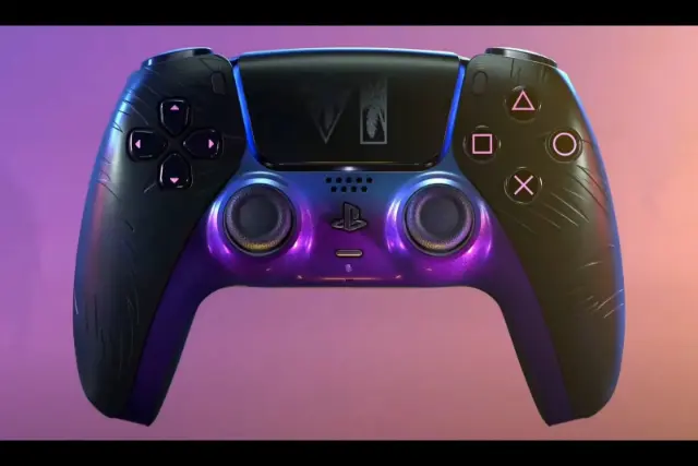 آماده برای عرضه GTA 6؛ دسته سفارشی PS5 با طرح جی تی ای ۶ رونمایی شد