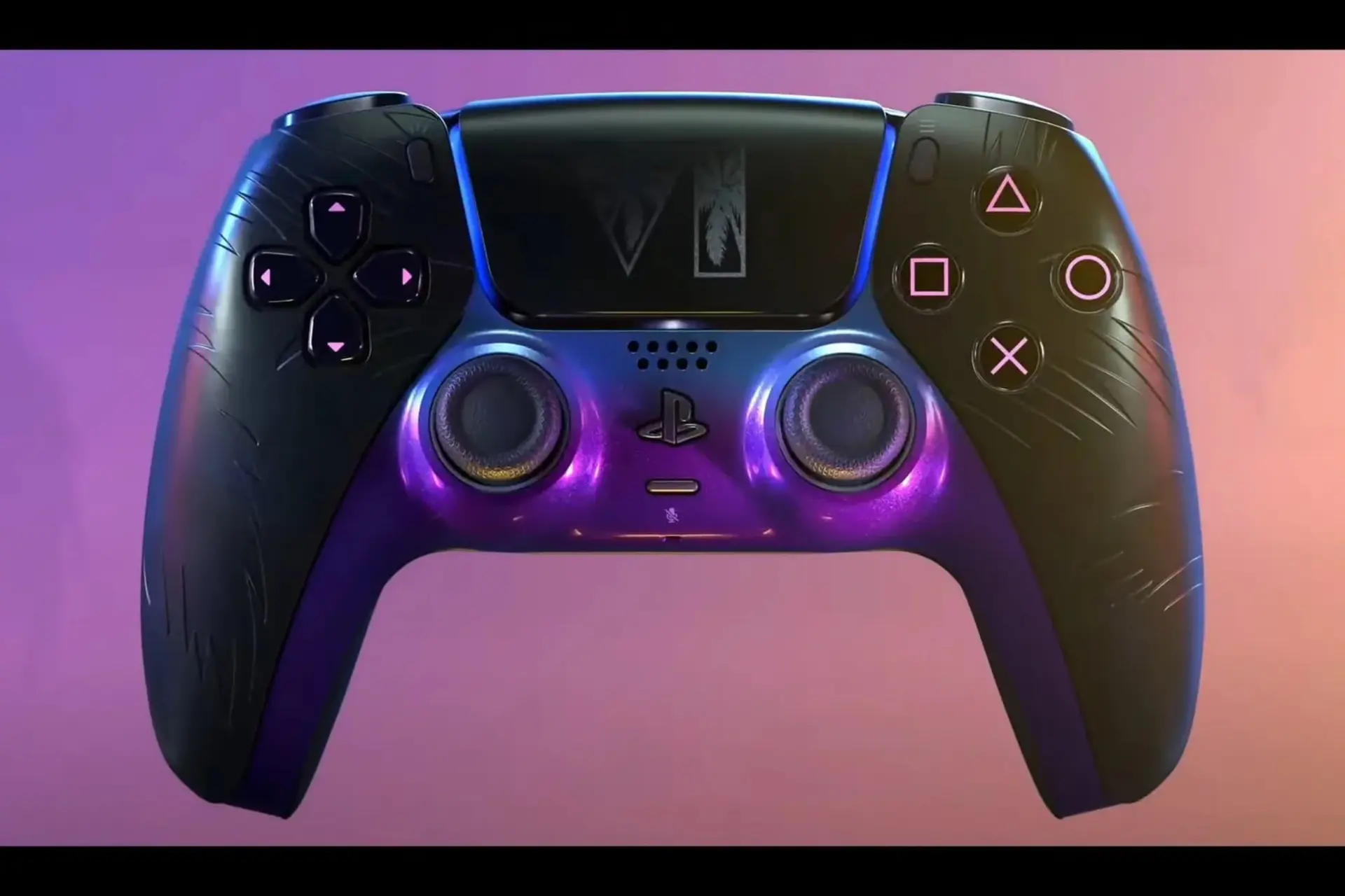 آماده برای عرضه GTA 6؛ دسته سفارشی PS5 با طرح جی تی ای ۶ رونمایی شد