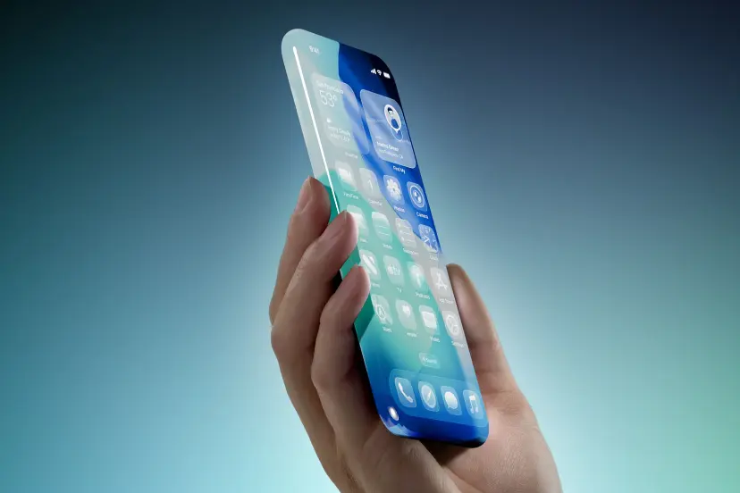 گوشی هوشمند آیفون (iPhone) با طراحی جدید و نمایشگر بدون حاشیه