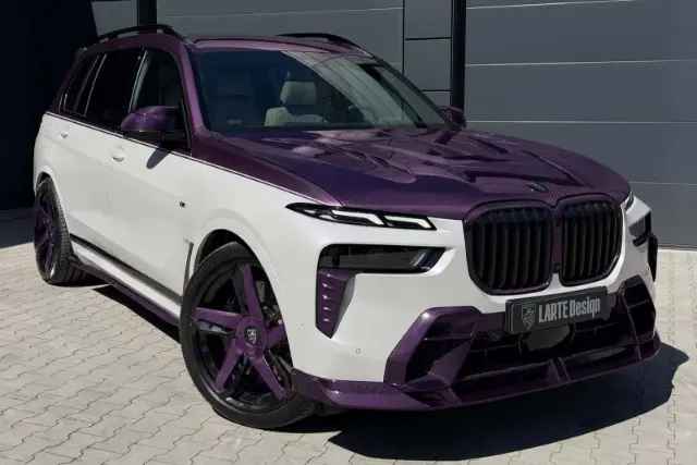 مدل فیبر کربنی BMW X7 با طراحی خیره‌کننده و موتور قدرتمند رونمایی شد