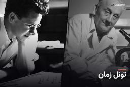 چهره‌ی دو مرد در کنار یک‌دیگر
