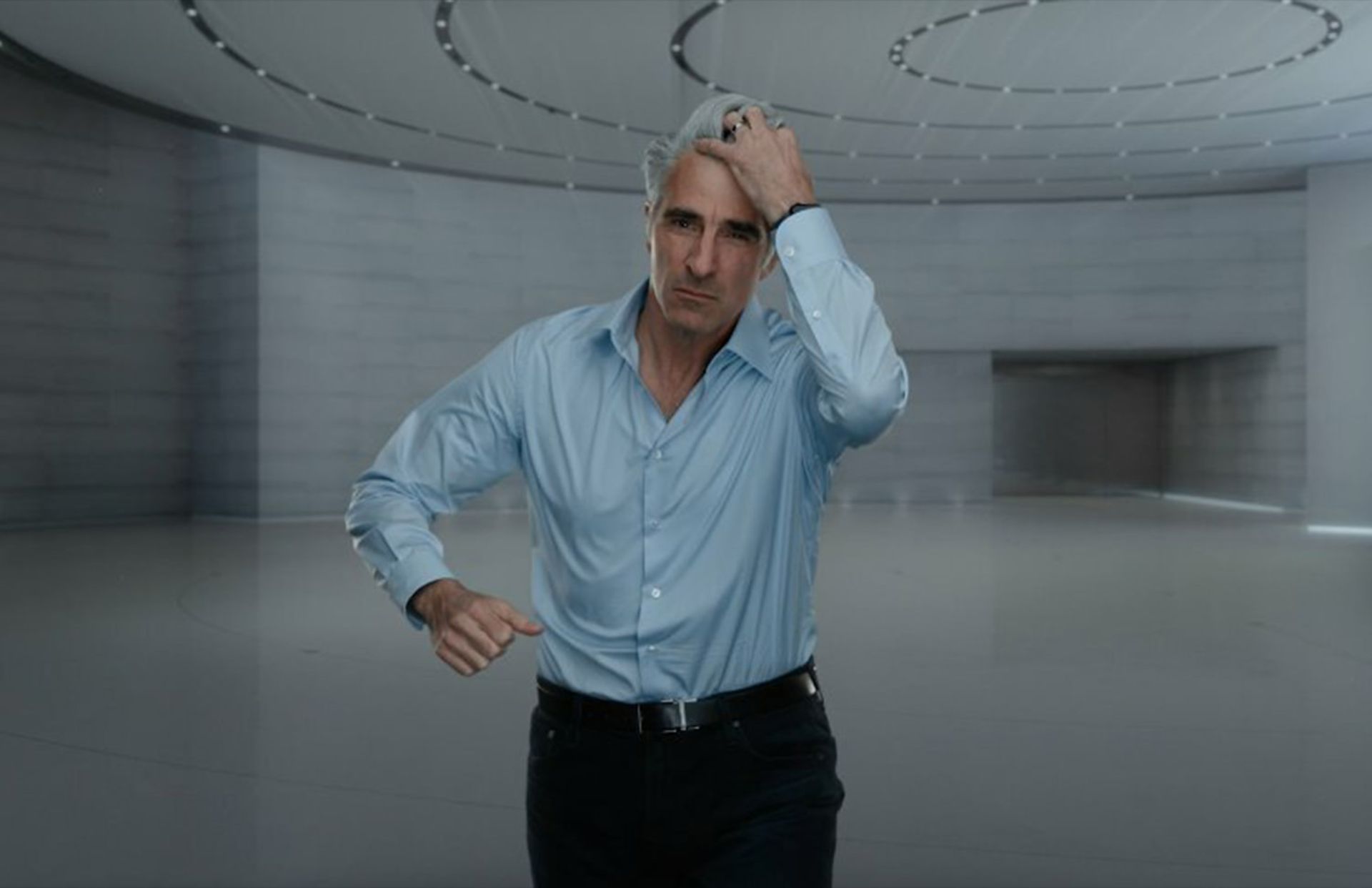 craige federigi در حال صحبت دویدن در رویداداپل