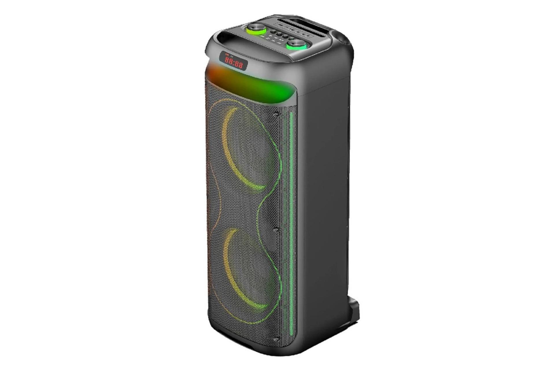 ابعاد و اندازه اسپیکر کربی Partybox CR-21010