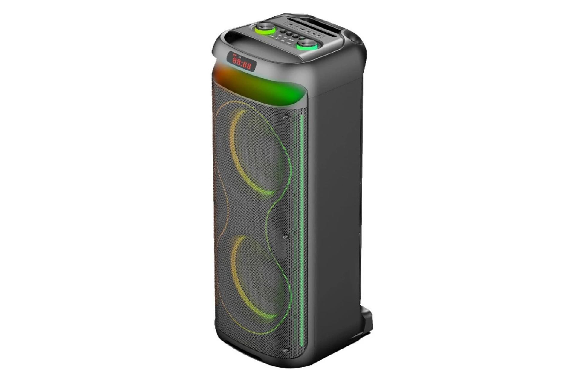 ابعاد و اندازه اسپیکر کربی Partybox CR-21121