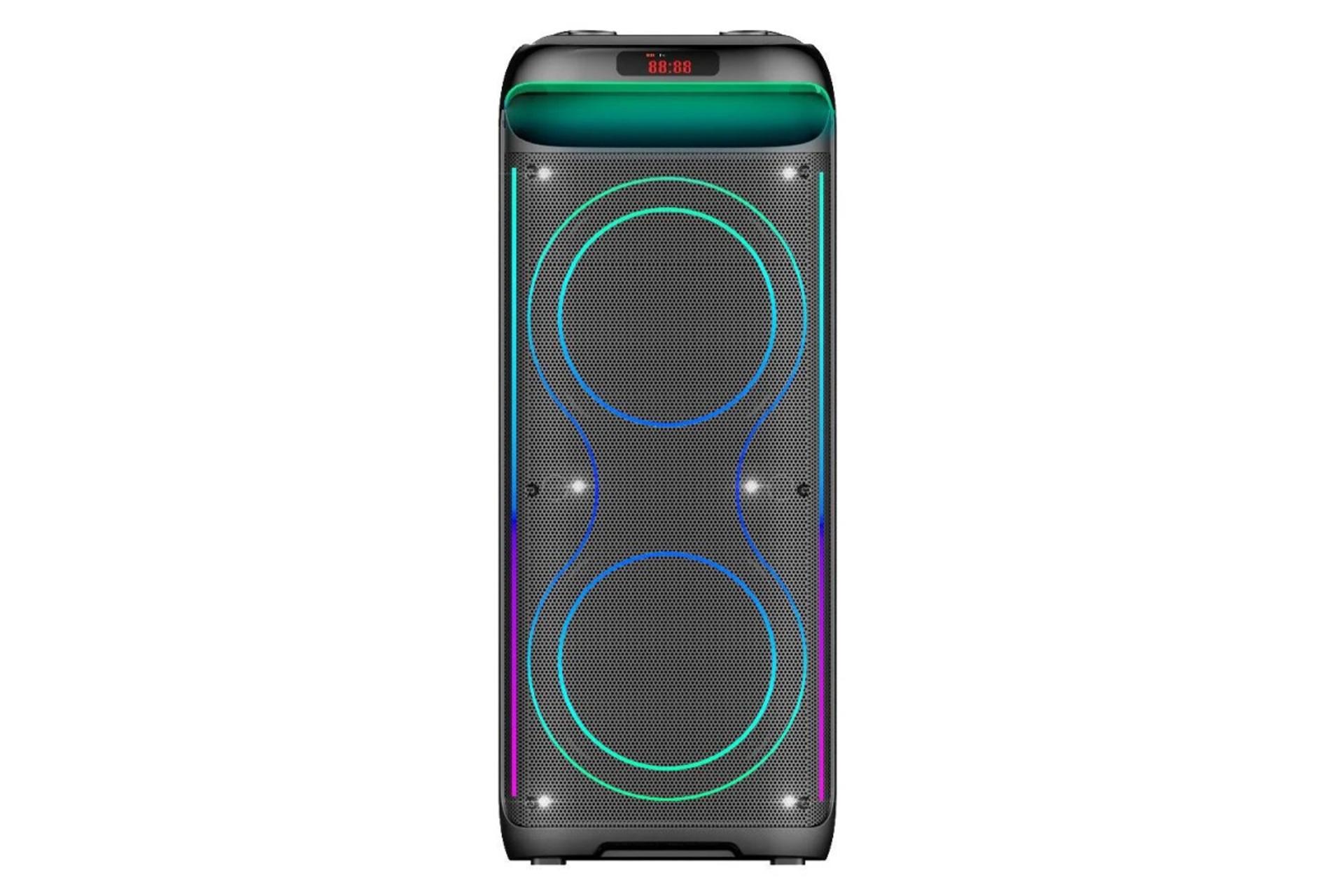 اسپیکر کربی Partybox CR-21121 نمای جلو