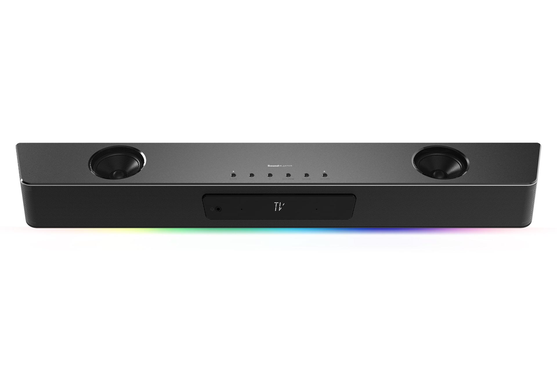 ساندبار کریتیو Creative Sound Blaster Katana V2X از نمای روبرو