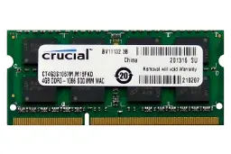 رم کروشیال Crucial CT4G3S1067M.M16FKD 4GB DDR3-1066 CL7