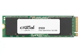 ابعاد و اندازه اس اس دی کروشیال E100 NVMe M.2 ظرفیت 1 ترابایت