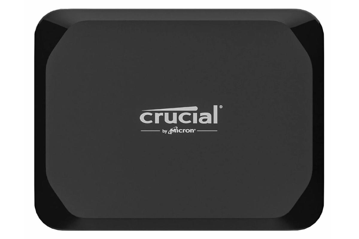 اس اس دی کروشیال X9 USB 3.2 ظرفیت 2 ترابایت نمای روبرو