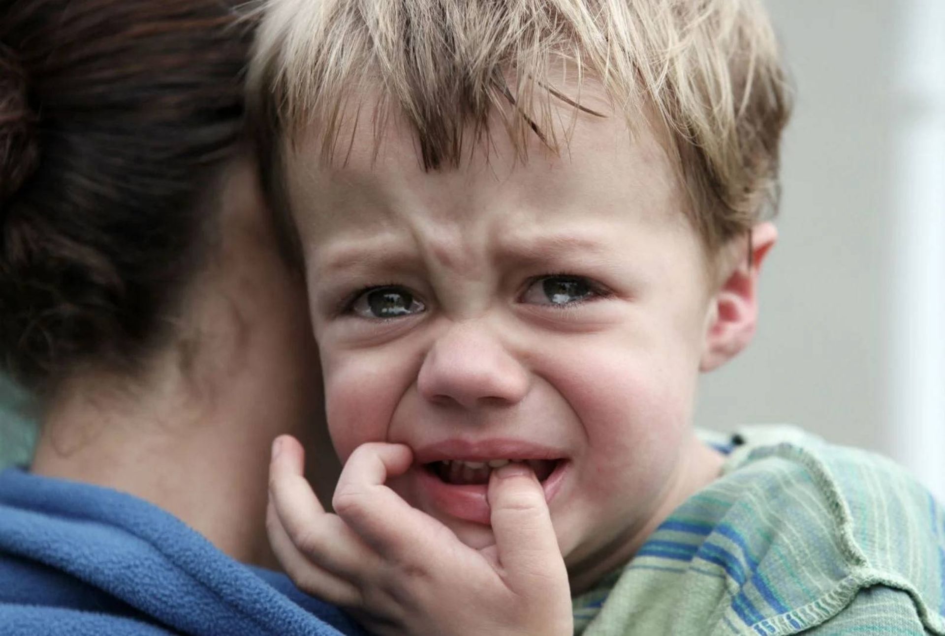 کودک درحال گریه