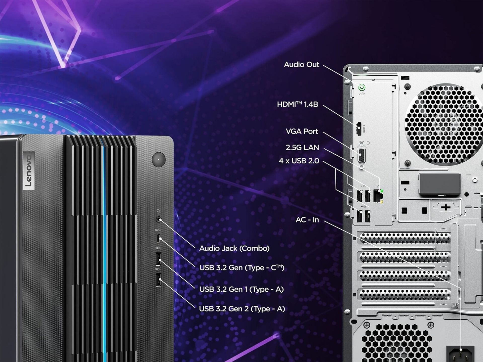 رایانه رومیزی LOQ Tower 17IRB8 لنوو