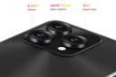 چینش دوربین گوشی موبایل کوبوت CUBOT A40 مشکی