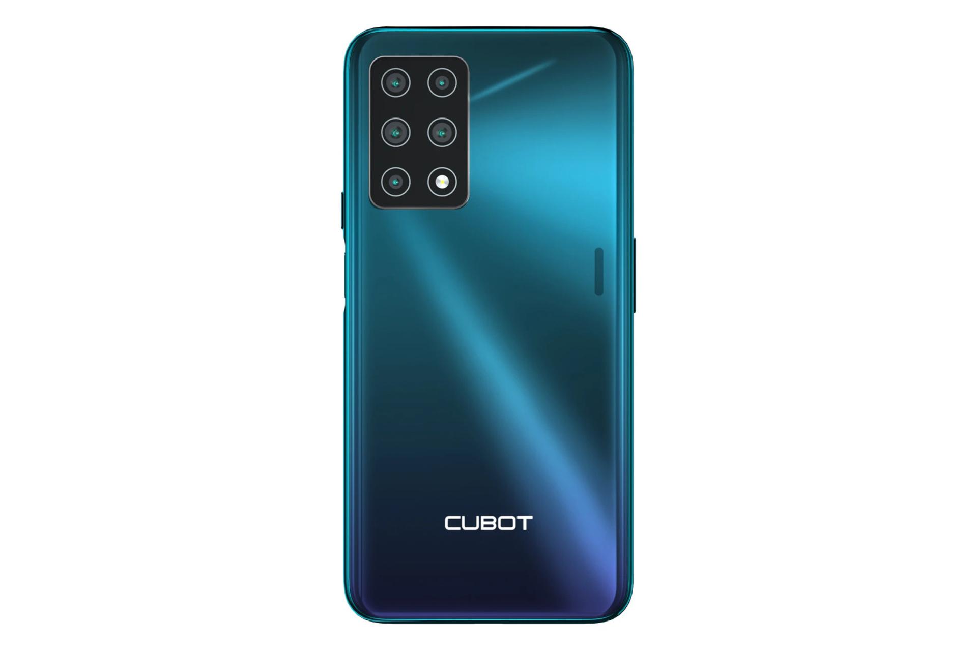 پنل پشت و چینش دوربین گوشی موبایل کوبوت Cubot X30 P سبز