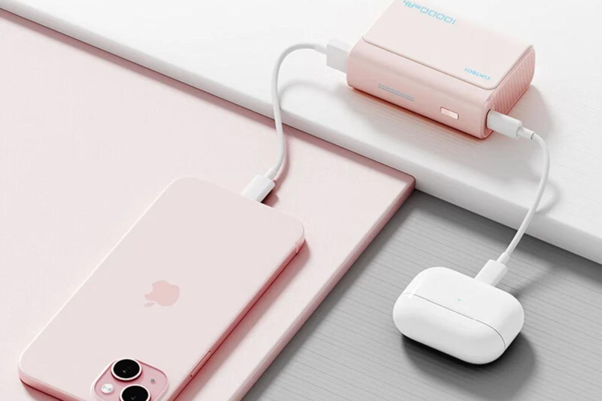 پاوربانک جیبی Cuktech با ظرفیت ۱۰ هزار میلی آمپرساعت