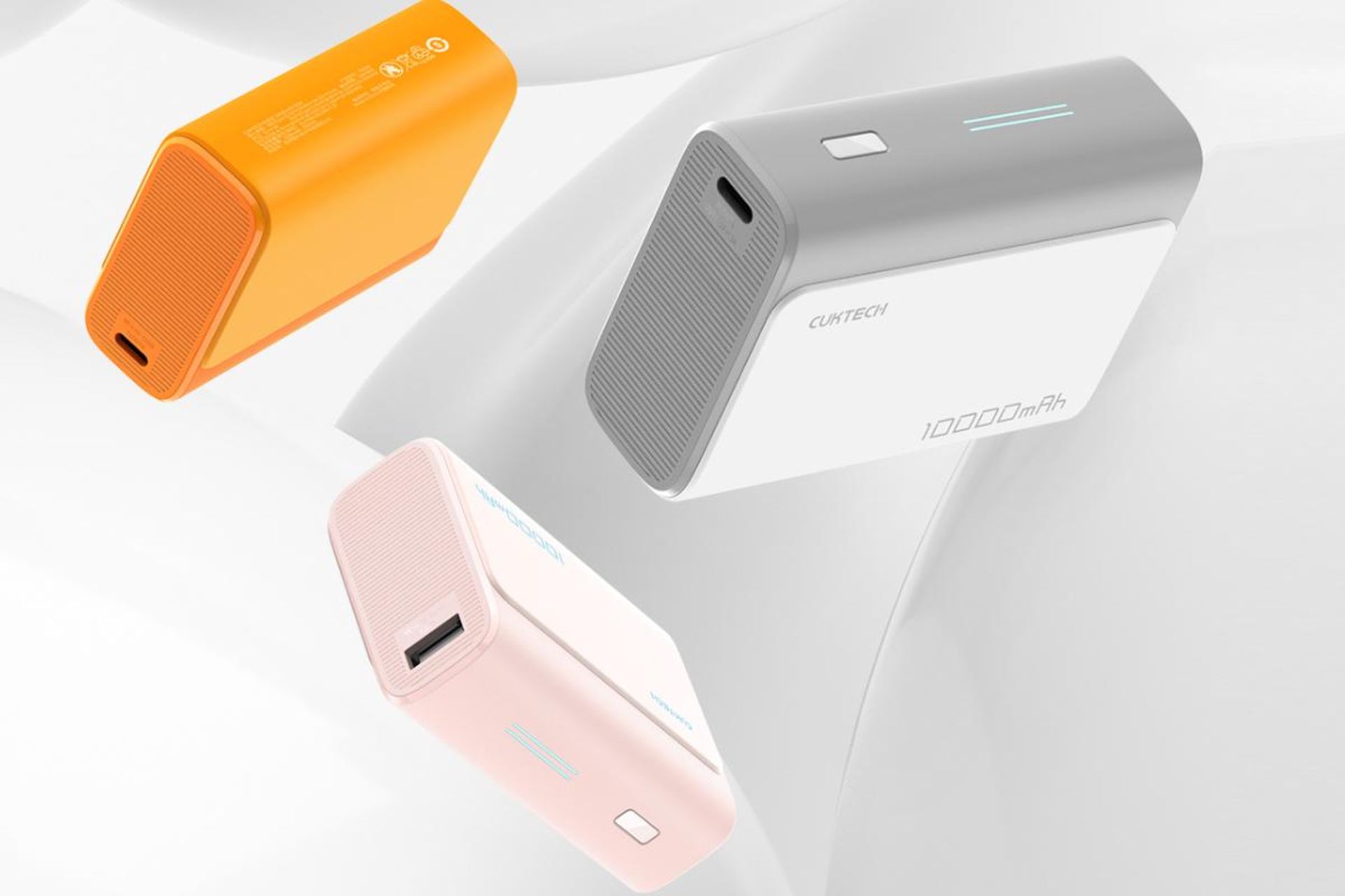 پاوربانک جیبی Cuktech با ظرفیت ۱۰ هزار میلی آمپرساعت