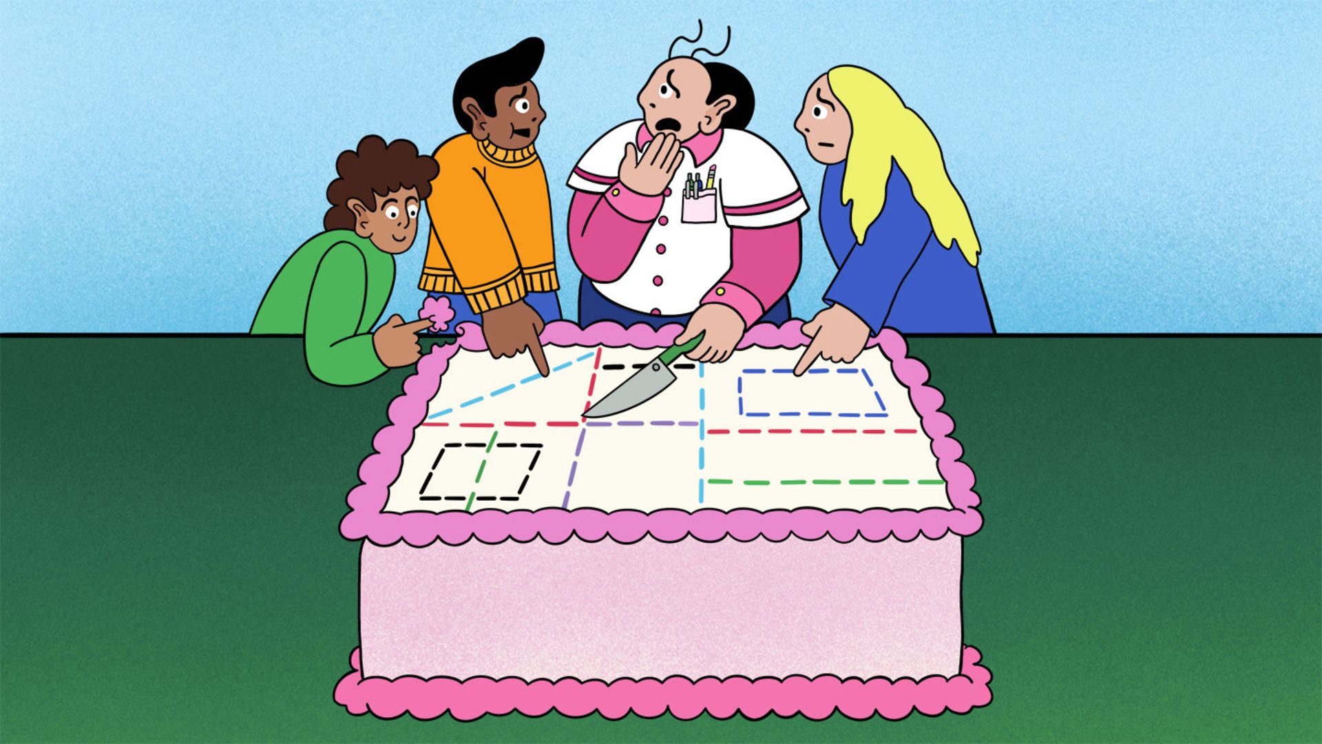 تقسیم عادلانه کیک