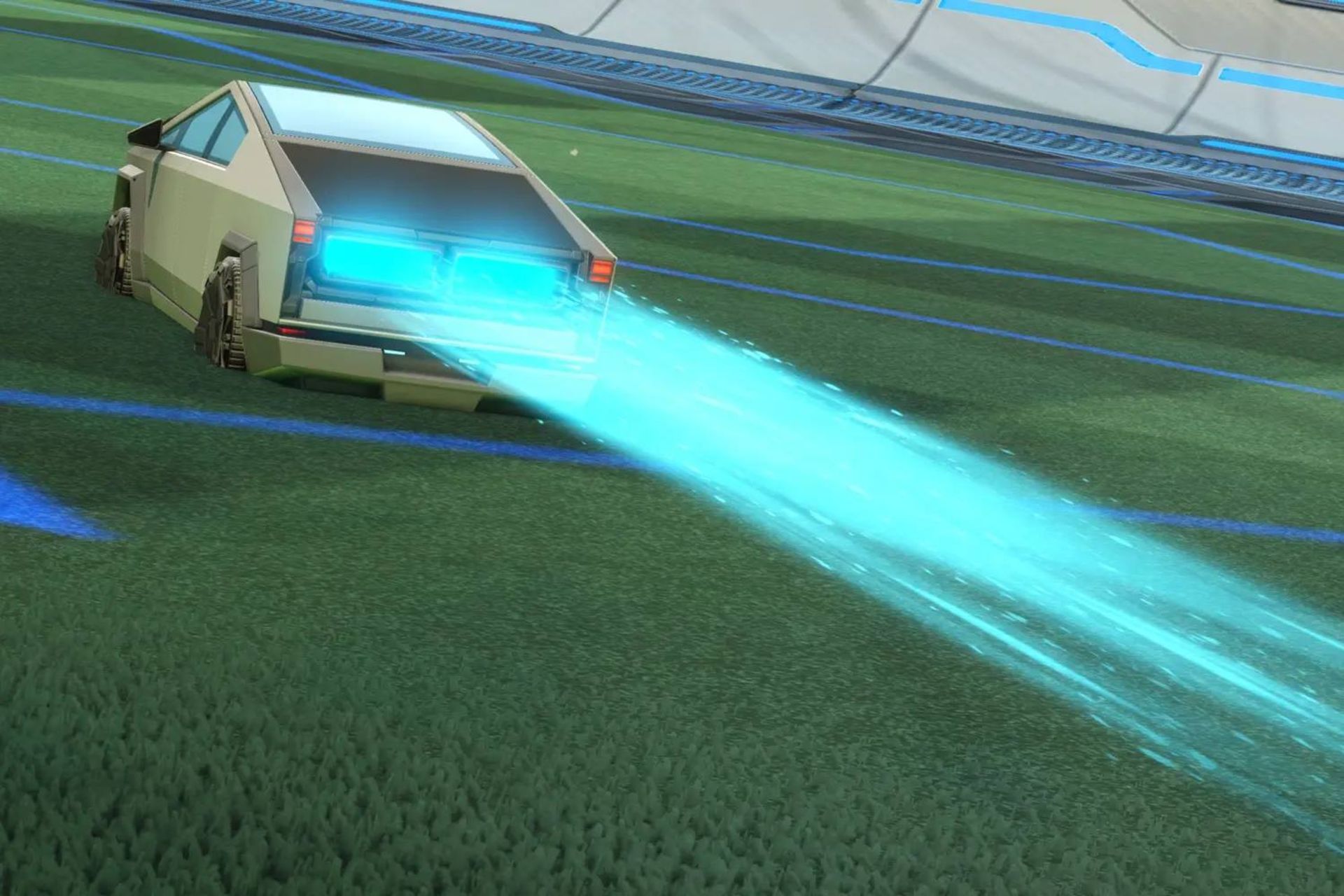 سایبرتراک در بازی راکت لیگ و فورتنایت