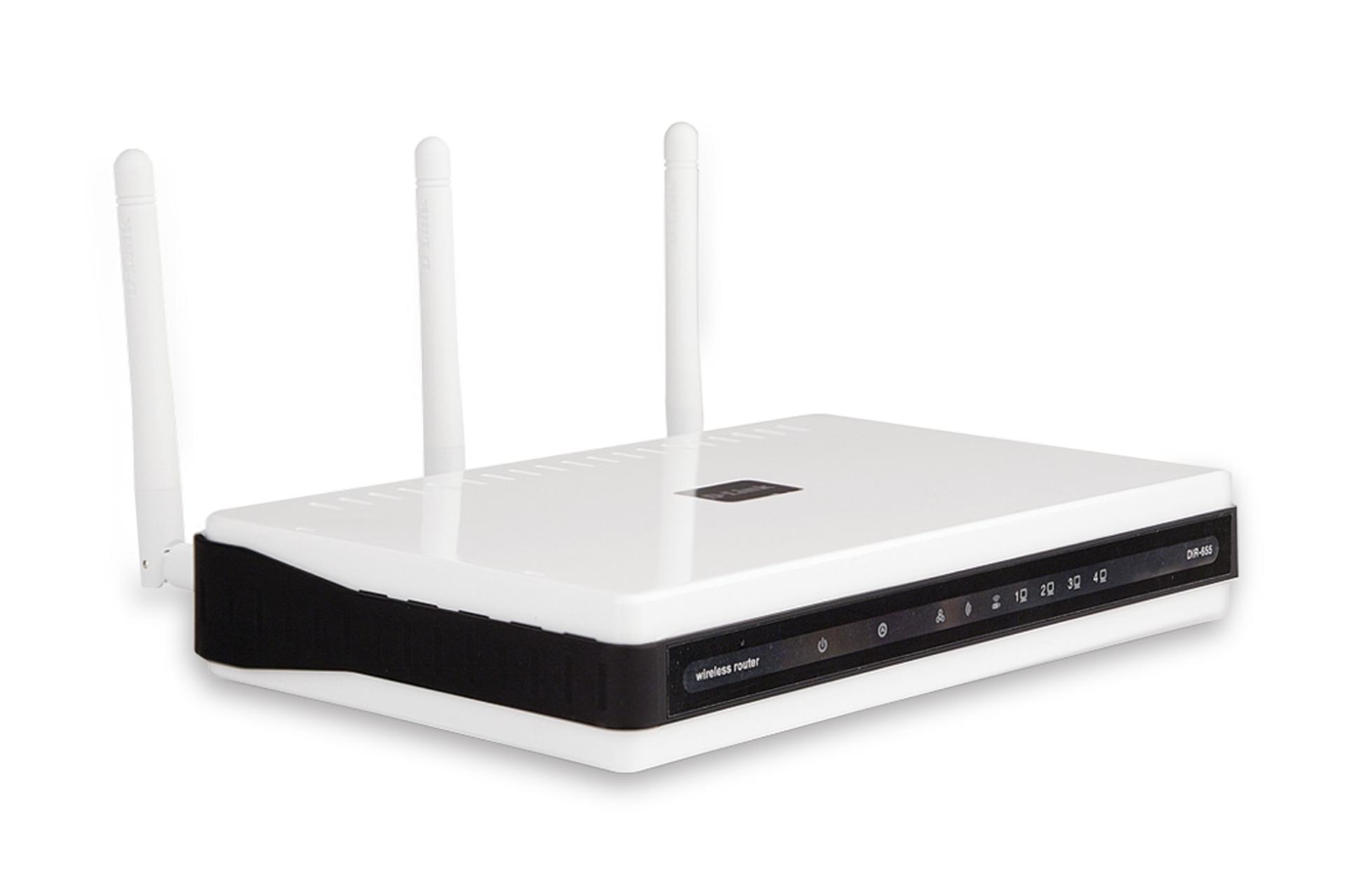 سمت چپ روتر دی لینک D-Link DIR-655