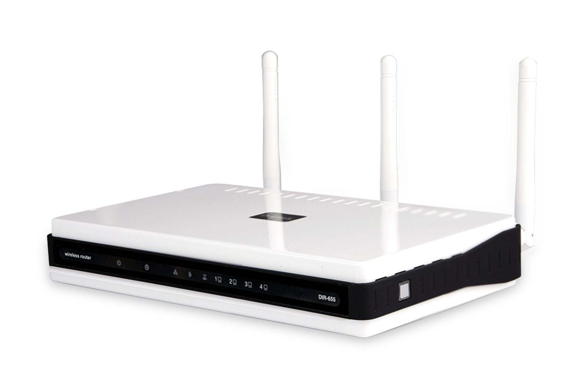 سمت راست روتر دی لینک D-Link DIR-655