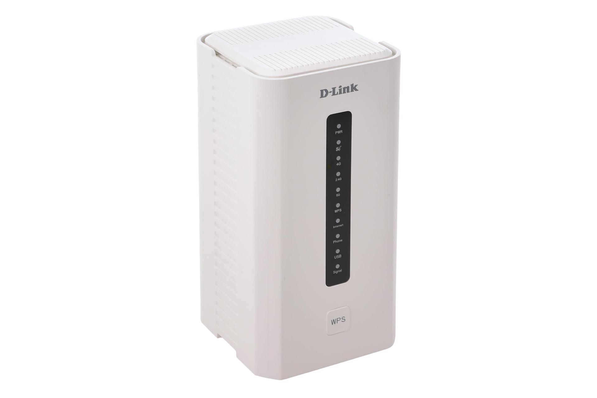 سمت چپ مودم سیم‌ کارتی دی لینک D-Link DWR-3000M