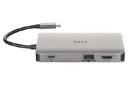 نمای پشت هاب USB-C دی لینک 9 پورت مدل DUB-M910