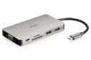 نمای سمت راست هاب USB-C دی لینک 9 پورت مدل DUB-M910