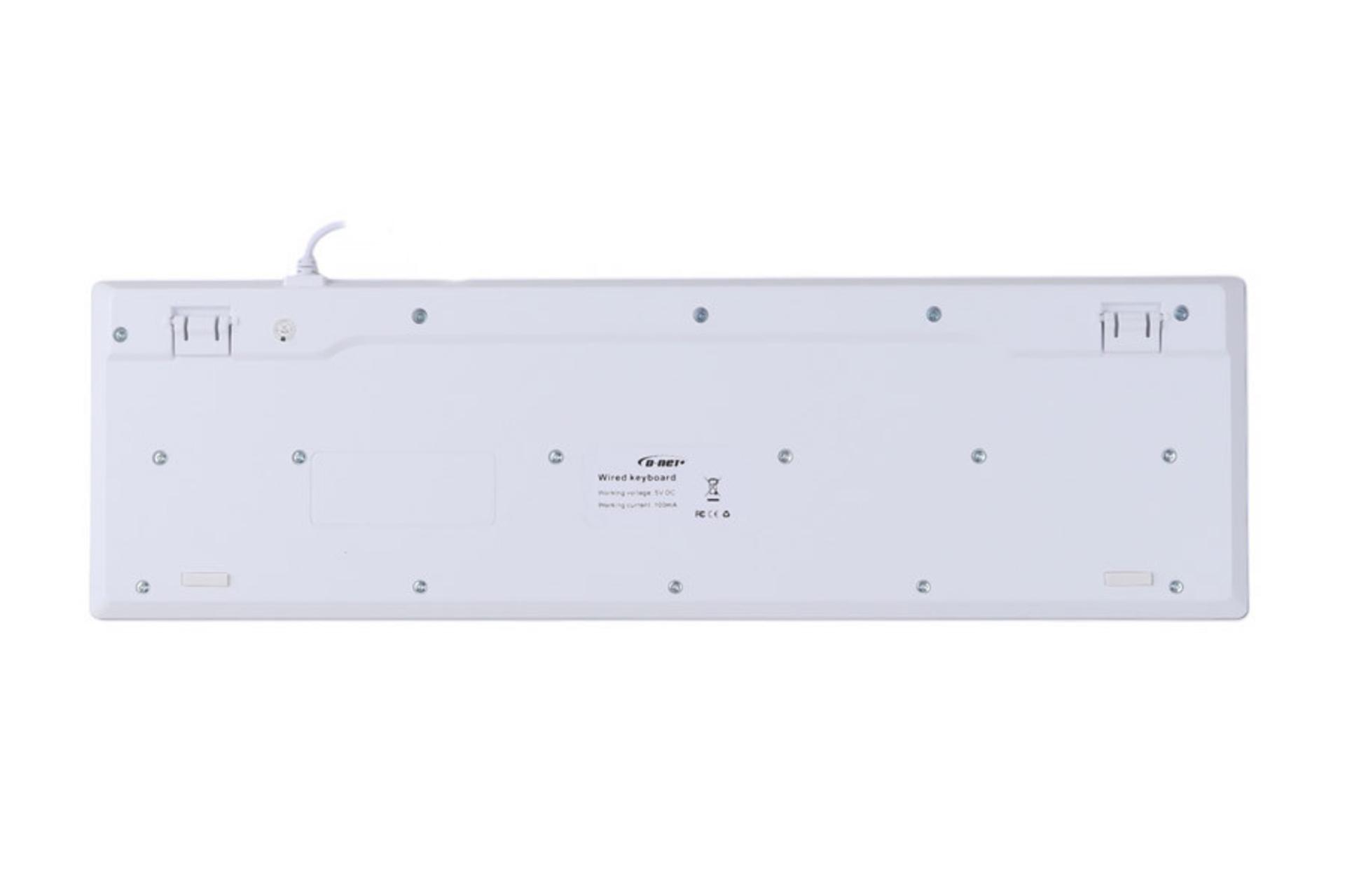 نمای پشت و بدنه کیبورد دی نت DT-991