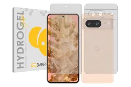 جعبه محافظ صفحه نمایش گوشی دبن مدل Tough مات مناسب گوگل Pixel 8 به همراه محافظ پشت گوشی