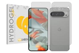 جعبه محافظ صفحه نمایش گوشی دبن مدل Tough شفاف مناسب گوگل Pixel 9 Pro XL به همراه محافظ پشت گوشی