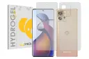محافظ صفحه نمایش گوشی دبن مدل Tough شفاف مناسب موتورولا Edge 30 Fusion به همراه محافظ پشت گوشی