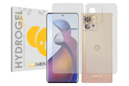 محافظ صفحه نمایش گوشی دبن مدل Tough شفاف مناسب موتورولا Edge 30 Fusion به همراه محافظ پشت گوشی