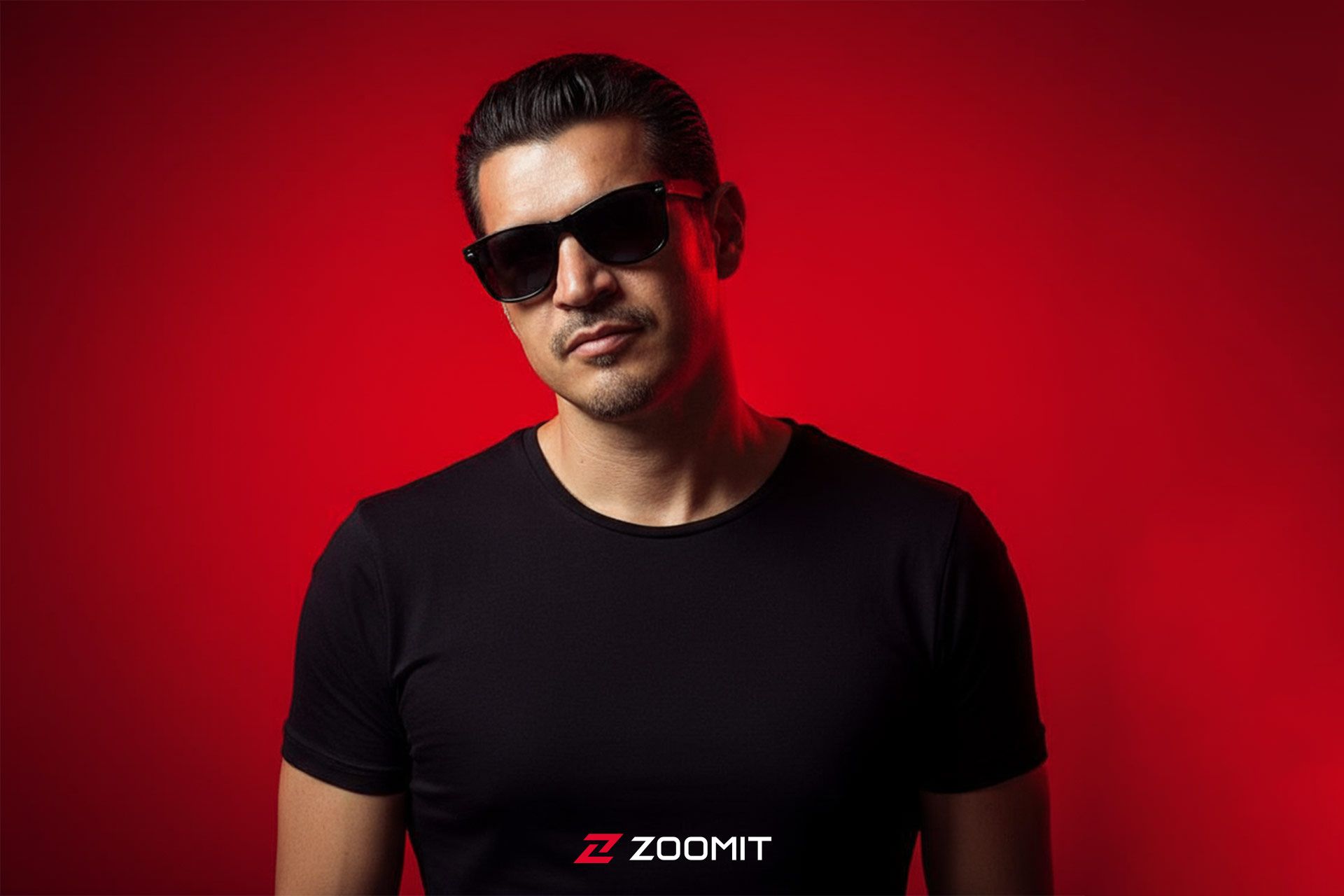 پرتره علی دایی ایجاد شده با هوش مصنوعی