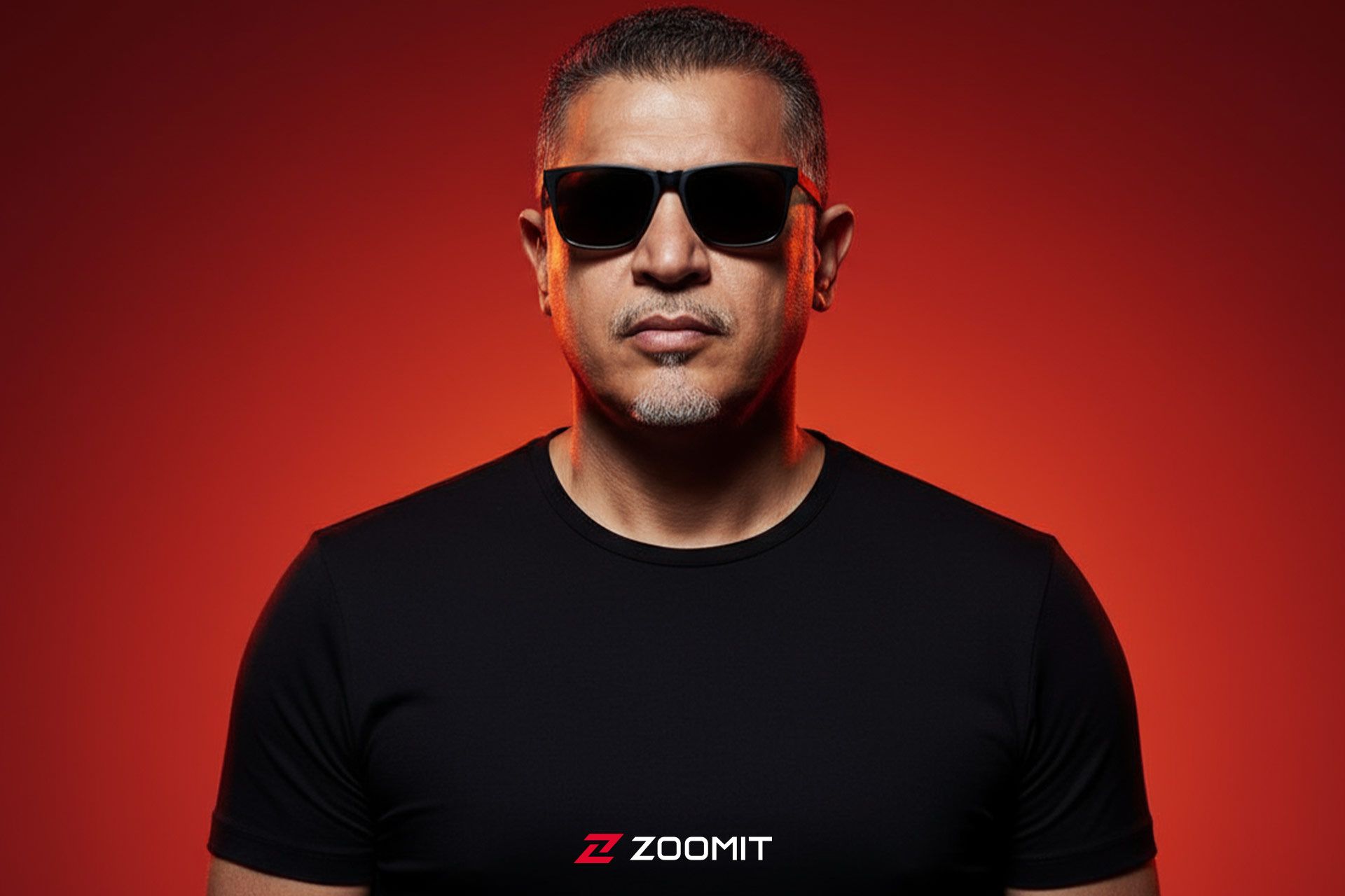 پرتره علی دایی ایجاد شده با هوش مصنوعی