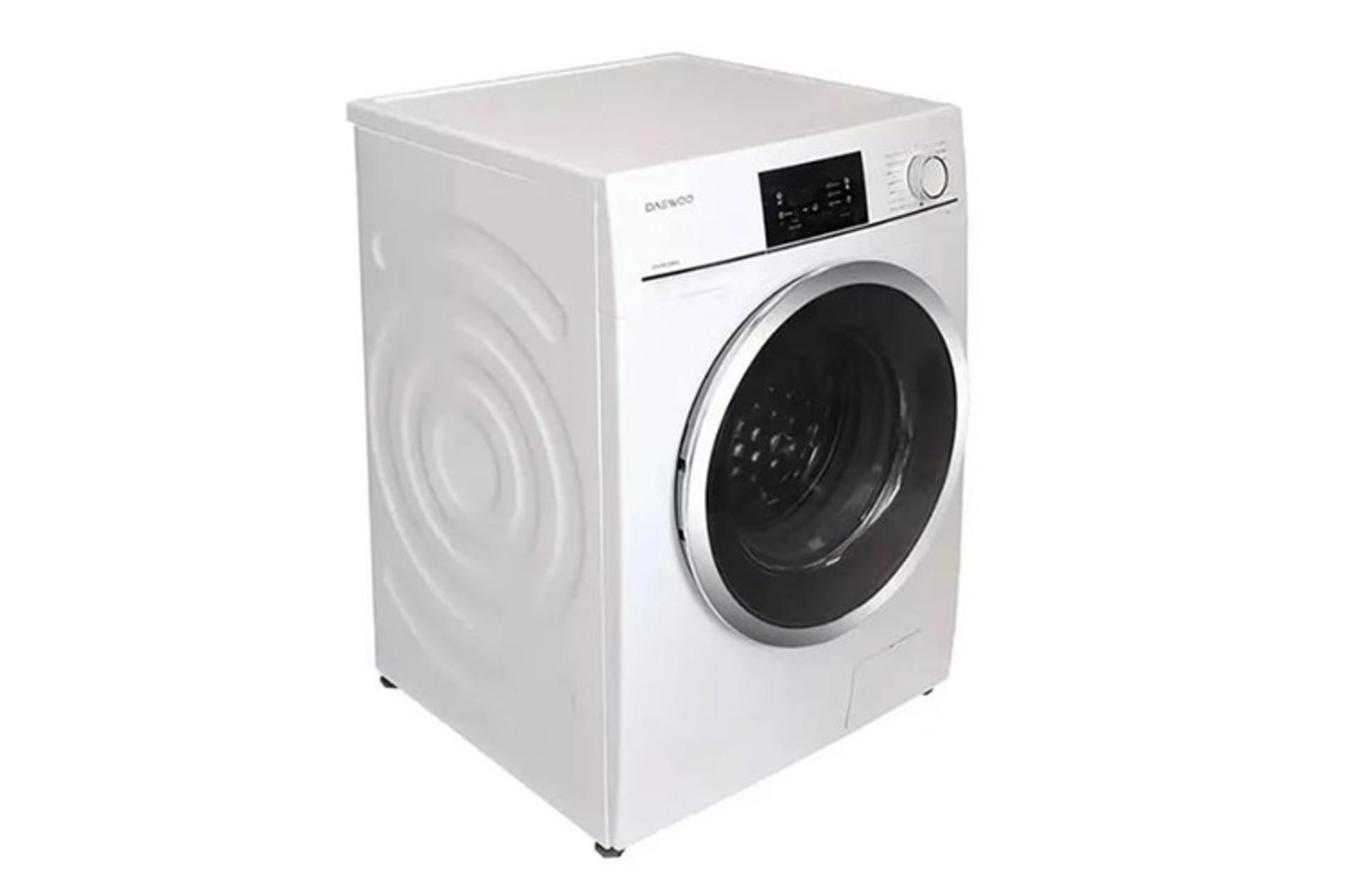 ماشین لباسشویی دوو Daewoo LM-840 رنگ سفید نمای جانبی