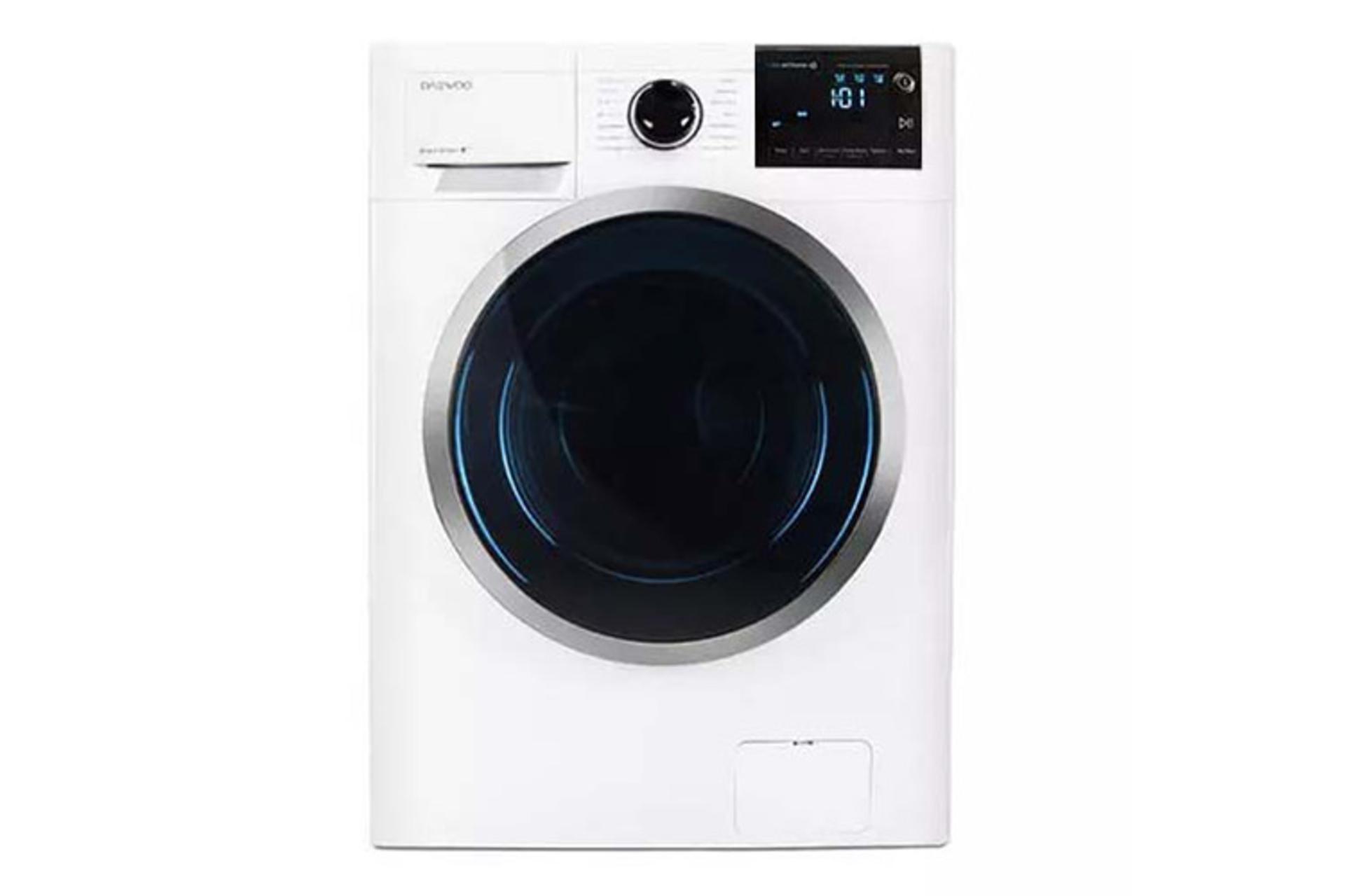 ماشین لباسشویی دوو Daewoo LM-850 رنگ سفید نمای جلو