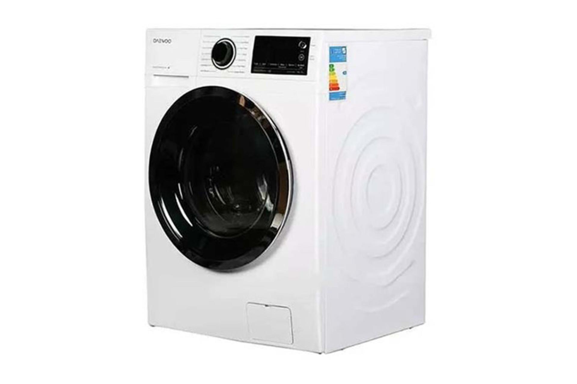 ماشین لباسشویی دوو Daewoo LM-850 رنگ سفید نمای راست